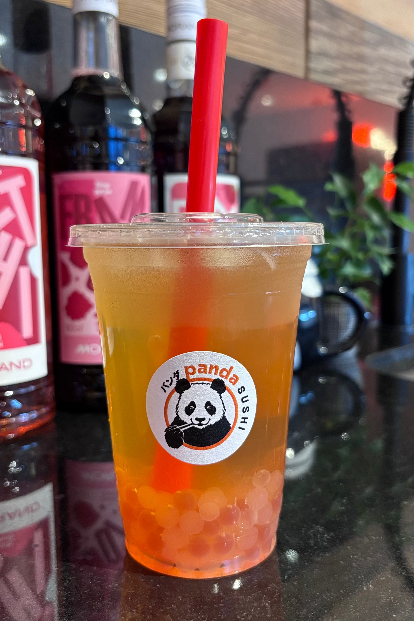 Bubble tea Fraise des bois
