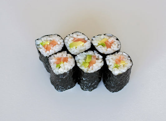Maki Saumon/Avocat (6 Pièces)